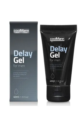 CoolMann Delay Gel - Ritarda l'Eiaculazione per Più Piacere Sessuale