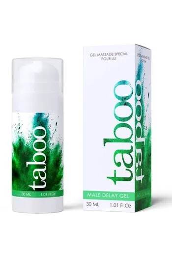 Taboo Male Delay Gel - Prolunga l'Erezione con Ingredienti Naturali