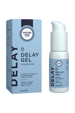 Mister Size Delay Gel | Prolong Pleasure Naturally