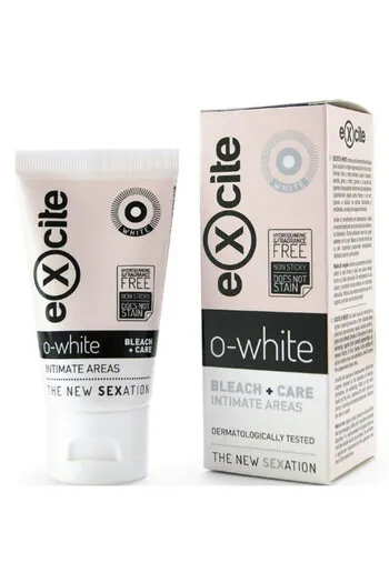 EXCITE O-WHITE: Crema Schiarente Intima per Uomo e Donna | Dermatologicamente Testata