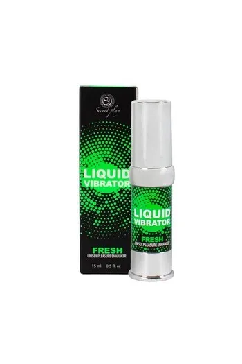 Fresh Vibrador Líquido - Gel Íntimo Unisex con Efecto Frío y Vibraciones
