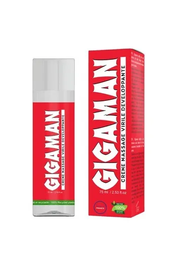 GIGAMAN Virility Development Cream for Men - Fast Erection and Blood Flow Enhancement
