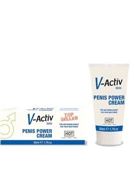 V-ACTIV Penis Power Cream for Men | Enhance Male Performance