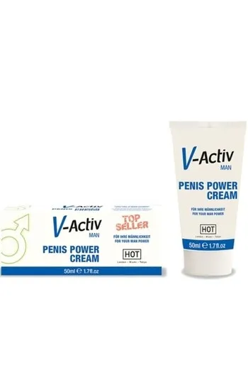 V-ACTIV Penis Power Cream Uomo | Potenzia le Prestazioni Maschili