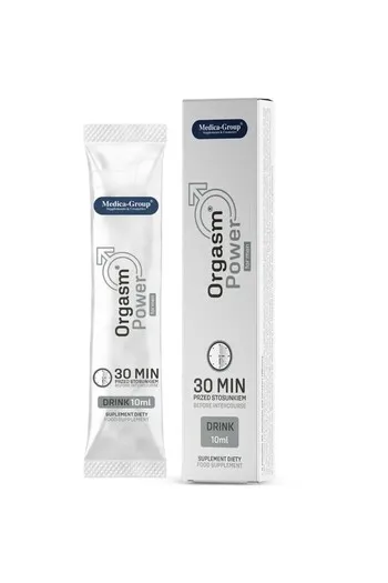 Orgasm Power For Men Drink 10 ml - Supplement for Male Vitality and Intense Sensations