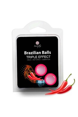 Brazilian Balls Triple Effect: Revolutionize Foreplay with 3 Sensations in 1