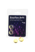Pack 2 Brazilian Balls Gel Eccitante - Effetto Vibrazione e Shock | Diablo Picante