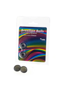 PACK 2 BRAZILIAN BALLS EXCITING GEL - CLIMAX EFFECT | Diablo Picante