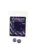 Pack 5 Brazilian Balls Excitement Gel - Electric Vibration Effect | Diablo Picante