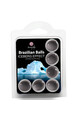 Brazilian Balls Triple Effect - Sensazioni di Freddo, Calore e Vibrazione per Preliminari Esplosivi