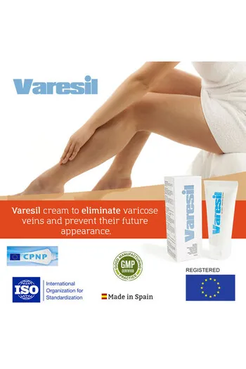 Varesil Cream - Elimina le Vene Varicose con Ingredienti Naturali | Effetto Rigenerante