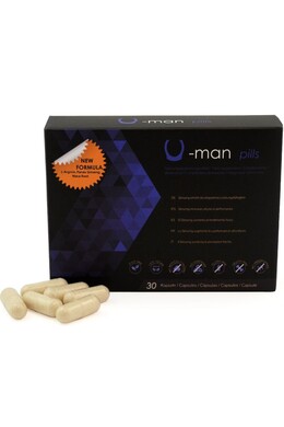 U-Man Pills - Integratore Naturale per la Salute Sessuale Maschile