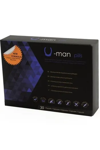 U-Man Pills - Integratore Naturale per la Salute Sessuale Maschile