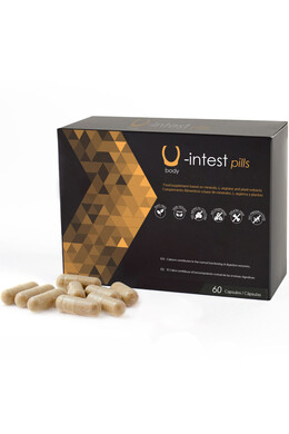 U-INTEST Pills - Natural Supplement for Hemorrhoids and Intestinal Health