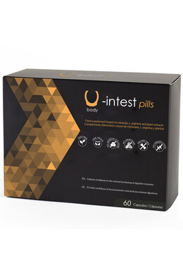 U-INTEST Pills - Natural Supplement for Hemorrhoids and Intestinal Health