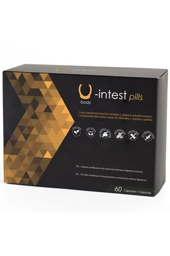 U-INTEST Pills - Natural Supplement for Hemorrhoids and Intestinal Health