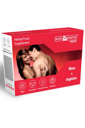 Andropharma Vigor | Integratore Maschile per Vitalità e Desiderio