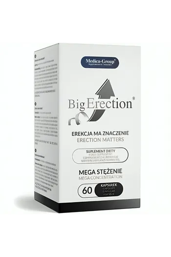 BigErection - Integratore Maschile per Vitalità, Energia e Benessere Sessuale