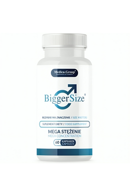 BiggerSize - Integratore Maschile per Vitalità, Energia e Benessere Sessuale