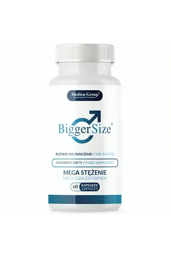 BiggerSize - Male Supplement for Vitality, Energy & Sexual Wellness
