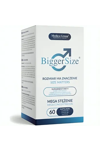 BiggerSize - Integratore Maschile per Vitalità, Energia e Benessere Sessuale