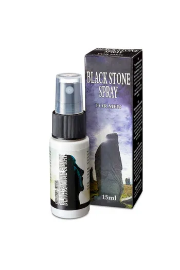 Black Stone Spray - Ritarda l'Eiaculazione Precoce per Rapporti Più Lunghi