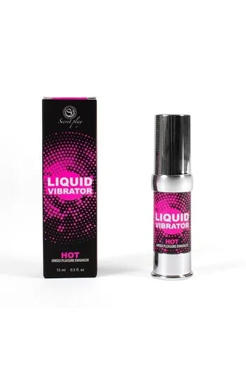 Hot Liquid Vibrator - Stimulating Intimate Gel with Heat Effect and Vibrations