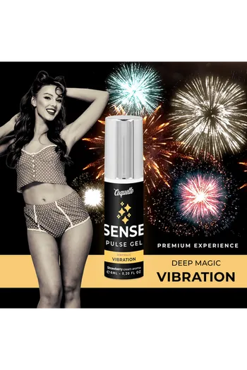 COQUETTE SENSE CHIC DESIRE PULSE GEL: Il Gel Vibrante per un Piacere Intenso e Prolungato