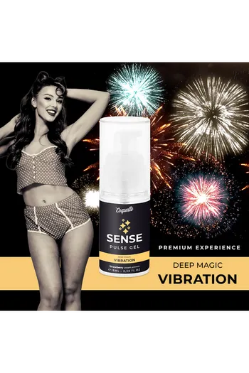 COQUETTE CHIC DESIRE SENSE PULSE GEL - Vibrating Gel for Erotic Massage
