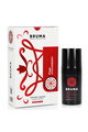 Strawberry flavored vibrating intimate gel for intense pleasure