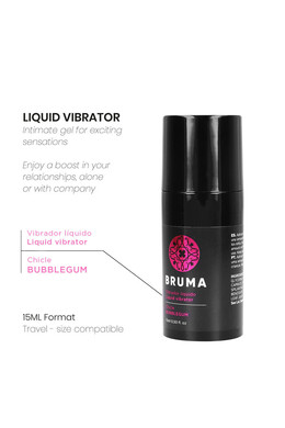 Bubblegum Flavor Vibrating Gel for Intimate Moments
