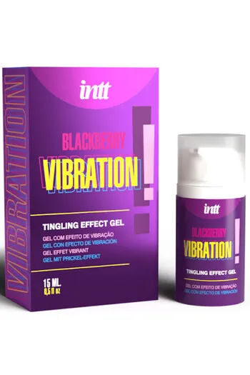 Gel Intimo Besabile al Sapore di Mora: Vibrazione, Pulsazione e Calore per Esperienze Intense