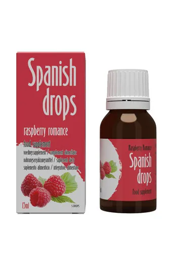 Spanish Fly Frambuesa | Raspberry-Flavored Dietary Supplement for Vitality and Intimacy