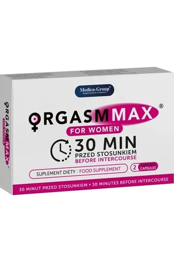 Orgasm Max For Women Capsules | Integratore Naturale per Vitalità Femminile