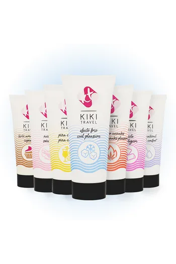Kikí Travel: Vegan Lubricating Gels with Cooling Effect - Maximum Performance