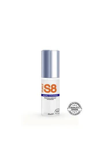 S8 Refreshing Water-Based Anal Lubricant | Long-Lasting Pleasure Sensation