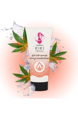 Kikí Travel: Intimate Lubricant with Heating Effect & Cannabis Flavor | Maximum Performance