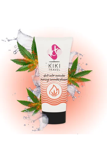 Kikí Travel: Intimate Lubricant with Heating Effect & Cannabis Flavor | Maximum Performance