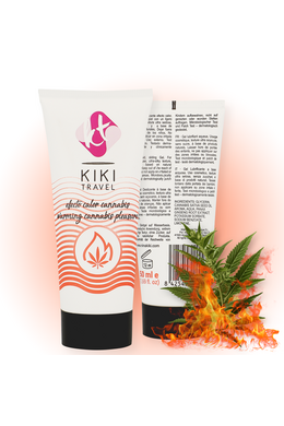 Kikí Travel: Intimate Lubricant with Heating Effect & Cannabis Flavor | Maximum Performance