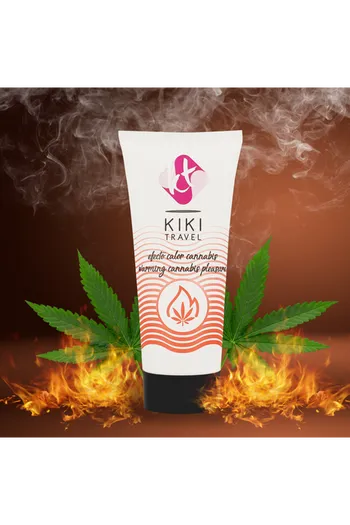 Kikí Travel: Intimate Lubricant with Heating Effect & Cannabis Flavor | Maximum Performance