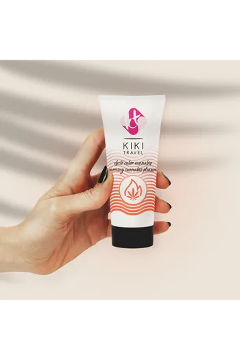Kikí Travel: Intimate Lubricant with Heating Effect & Cannabis Flavor | Maximum Performance