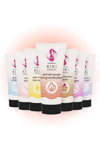 Kikí Travel: Intimate Lubricant with Heating Effect & Cannabis Flavor | Maximum Performance