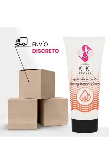 Kikí Travel: Intimate Lubricant with Heating Effect & Cannabis Flavor | Maximum Performance