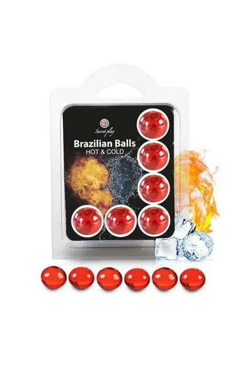 Set 6 Brazilian Balls Effetto Freddo & Calore