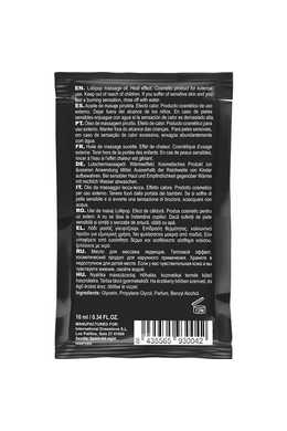 Heat Effect Massage Oil Sensation - Coquette Chic Desire