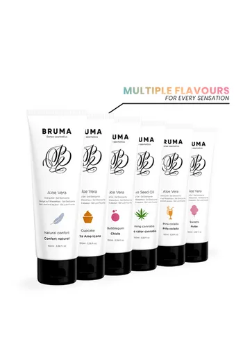 Gel Scorrevole BRUMA con Effetto Calore e Sapore Cannabis | Innovazione Intima