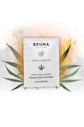 Gel Scorrevole BRUMA con Olio di Semi Effetto Calore e Gusto Cannabis 6ML | Intensifica la Passione