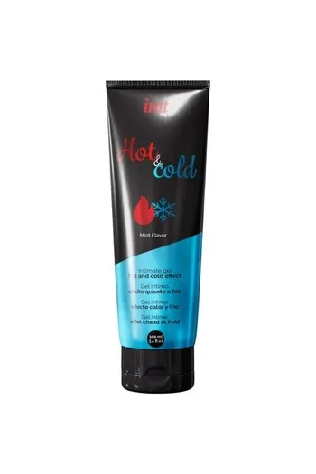 Gel Intimo a Base d'Acqua con Effetto Freddo/Caldo - Sapore Menta | Lubrificante Naturale