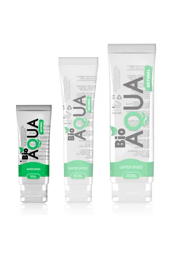 BIOAQUA® Natural Lubricant: 100% Safe Intense Pleasure