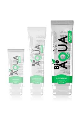 BIOAQUA® Lubrificante Naturale: Piacere Intenso e Sicuro al 100%